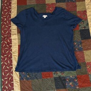 Knox Rose Women’s Short Sleeve T-Shirt - Blue - Size Medium